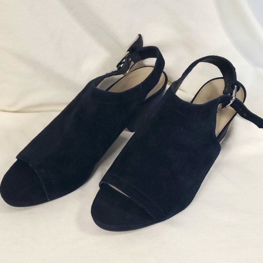 Black Franco Sarto Slingback Size 7 (Reiki Cleansed And Infused)